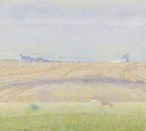 Mer brumeuse de Jan Toorop : impressions d'art mural vintage de qualité