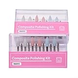 Kit di lucidatura composita per utensili rotanti - Testa di rettifica compatibile con 15000 giri/min con dissipazione del calore migliorata e lucidatura a secco/umido