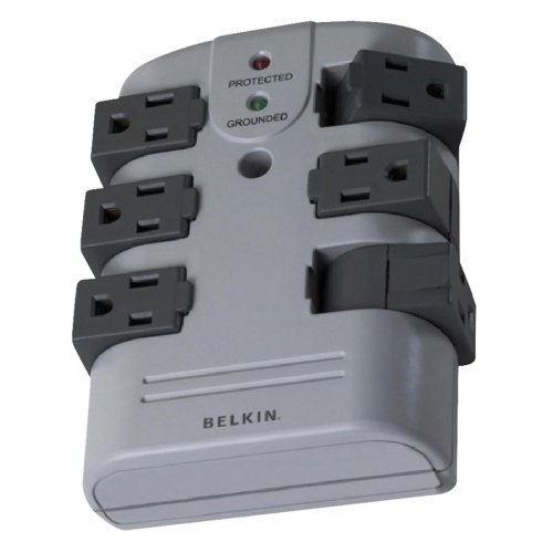Belkin 6-Outlets Surge Suppressor (BP106000)