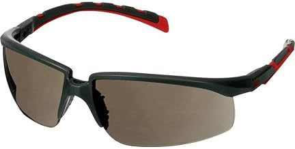 3M 3M-OO-SOLUS2002 - Gafas de protección para ojos y cara, tamaño universal, color gris y azul acero