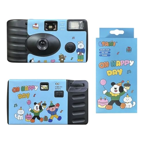 35mm Disposable Film Camera Built-Flash One Time Use Camera 27 Photos for Birthday Parties New 2026 Electronic & Accessories