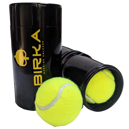 Birka Padel BallGuard BK3 Ball Pressurizer, Double Ball Life, Black, 200mm, 1 Pack