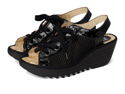 FLY London Women's Yuta617fly Wedge Sandal