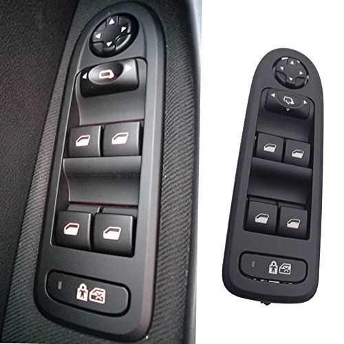 Interrupteur vitre électrique Citroën C5 réparer commande lève-vitre bloqué noir - 2