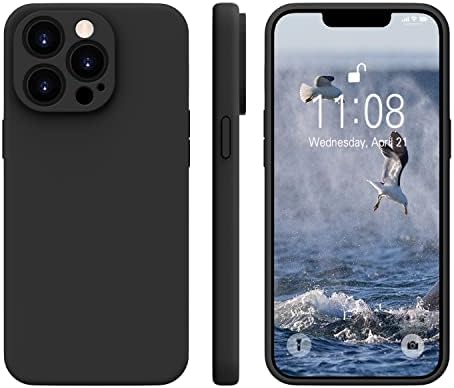 WXX iPhone 13 Pro Max Case Silicone Slim Cover 13 Pro Max Phone Case [Shockproof] [Anti-Scratch] [Anti-Drop] [Camera Protection] Designed for iPhone 13 Pro Max Case 6.7 inch - Dark Green