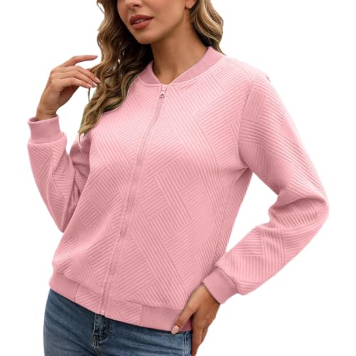 Veste de sport manches longues femme unie et élégante de mi-saison