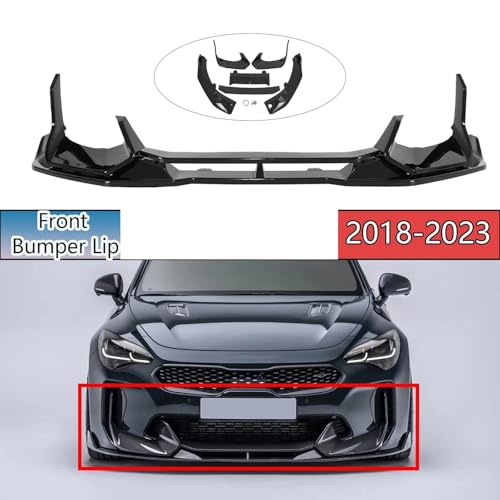 Difusor trasero de parachoques estilo anuncio pintado para Kia Stinger 2018-2023 5