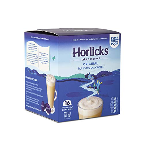 Horlicks Dolce Gusto Compatible Pods (Original, 48 Pods)