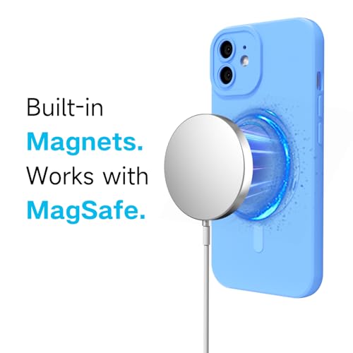 Coque silicone pour iPhone 12 Mini compatible Magsafe protection caméra mince - 3