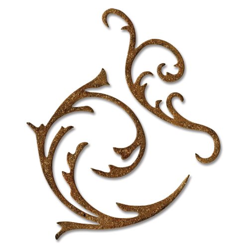 SizzixBigz BIGkick/Big Shot Die by Tim Holtz, Elegant Flourishes