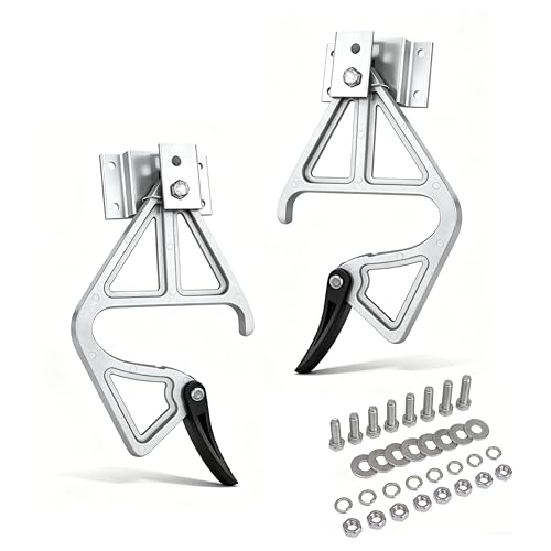 2 Pack Aluminum Extension Ladder Locks 28-11 Rung Lock Kit for Werner Replacement Ladder Accessories Fits 24ft 28ft 32ft Extension Ladders