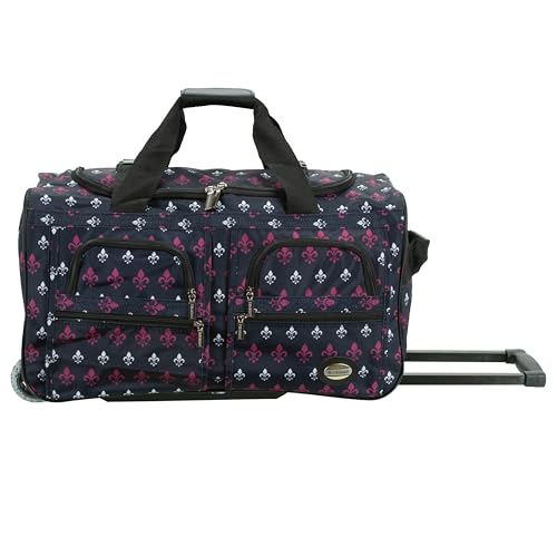 Rockland Rolling Duffel Bag, Icon, 22-Inch