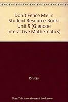 Don't Fence Me in Student Resource Book: Unit 9 0028245296 Book Cover