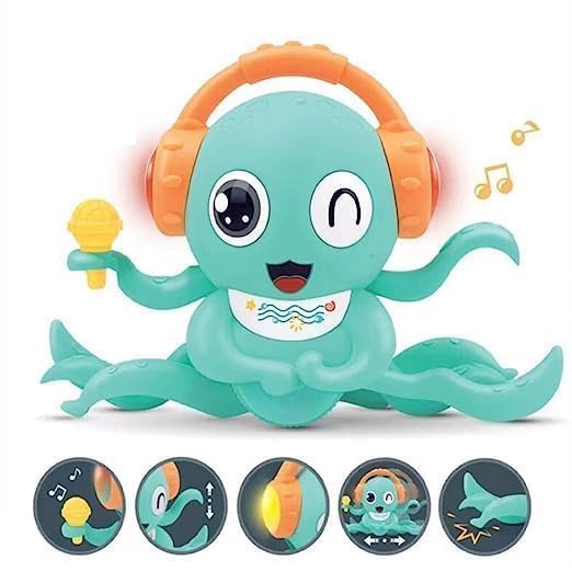 Planet of Toys Massive Battery Operated Magic Dance Crawling Octopus Vehicle Toy for Kid|Boys|Girls with Light & Sound Magic Dance Crawling Cartoon Octopus Vehicle Toy for Kid(Pack of 1) (B0DG2YWH8D) Amazon Price History, Amazon Price Tracker