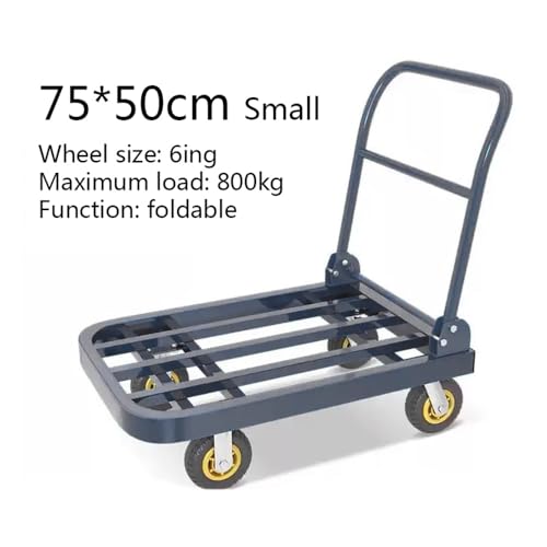 Carretilla plegable tipo camión de plataforma pequeña miniatura 2