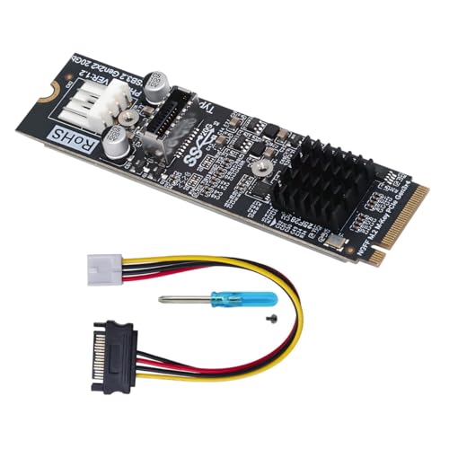 Adaptateur NVMe M-Key vers Type-E USB 3.1 CY | Équipez votre carte mère d'un port panneau avant