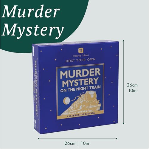 Talking Tables Reusable Murder Mystery on The Train Game Kit | Host Your Own Games Night | Orient Express 1930s Themed Dinner Party | 3 Alternative Endings | Fancy Dress Up | After Dinner by Talking Tables - Image 8