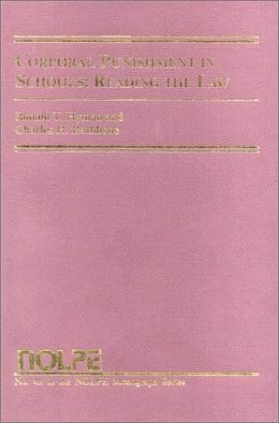 Corporal Punishment in Schools, No. 48: Reading the Law and the Principals' Decision