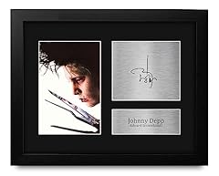 (8.5" x 11" Framed) Johnny Depp