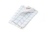 Full Circle Clean Again Super Absorbent Cleaning Cloths, Blue Waves, 2 Pack