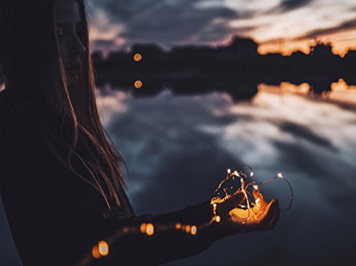 Upook Solar String Lights, 100Led Copper Wire Solar Fairy Lights 33Ft 8 Modes Waterproof Outdoor String Lights For Christmas Party Wedding Decoration Patio Garden Yard 2 Pack (Warm White 100Led) #TOP5