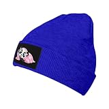 Gorro De Punto Panda Cubierto con Una Colcha Rosa Beanie Gorro Suave Skull Cap Versatilidad Beanie Hat para Running Bicicleta Senderismo
