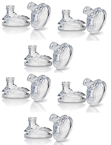 Lot de 6 becs de rechange Nuby pour tasse bébé silicone anti-déversement