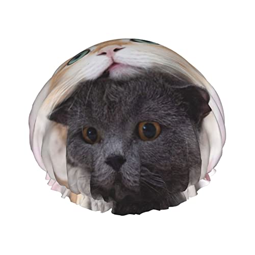 Three Cats �v�����g�V�����[�L���b�v �_�u�� �h�� �ė��p�\ �����p�w�A�L���b�v �V�����[�n�b�g �o�X�L���b�v �����p �j���p �X�p �T����