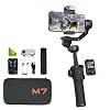 Hohem iSteady M7 Gimbal Stabilizer for iPhone,3-Axis Gimbal for Smartphone w/AI Tracking,Detachable Remote,Extendable Pole,Magnetic Light,Phone Stabilizer for Video Recording - Hohem M6 Kit Upgrade