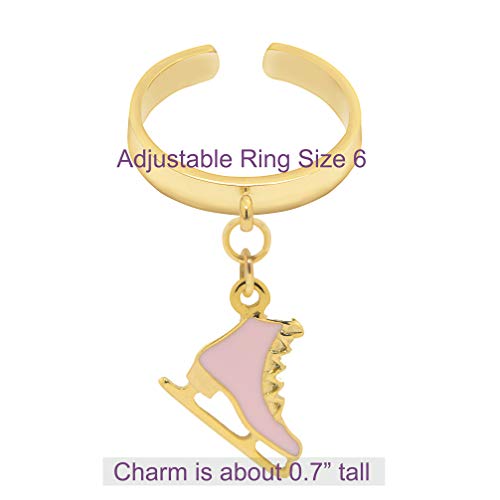 Image of Spinningdaisy Dangling Mighty Tiny Charm Adjustable Ring