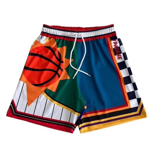 Raptors Mens Sports Short Quick Dry Polyester Vintage Basketball Shorts with Pocket (Designs 001, XL)