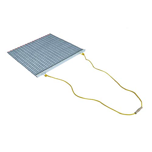 Yard Tuff 33Hpdm Atv Utv 3 X 3 Feet Heavy Duty Durable Zinc And Steel Mesh Field Surface Leveling Drag Mat For Manual Or Vehicle Assisted Pulling #TOP3