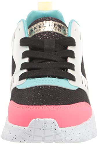 Skechers Girls Uno Lite - Gen Cool Sneaker, Black/Multi, 3.5 Big Kid Us #TOP1