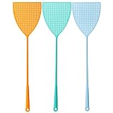 Trieez Fly Swatter, Plastic Fly Swatters Strong Flexible Manual Swat Set Pest Control Perfect for Fl