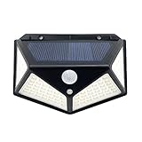 FABRILAMP 166661009 | Aplique Solar 6000k Kira Negro 450lm Ip65 9,5x13,5x5cm Sensor Mov.y Crepusc.