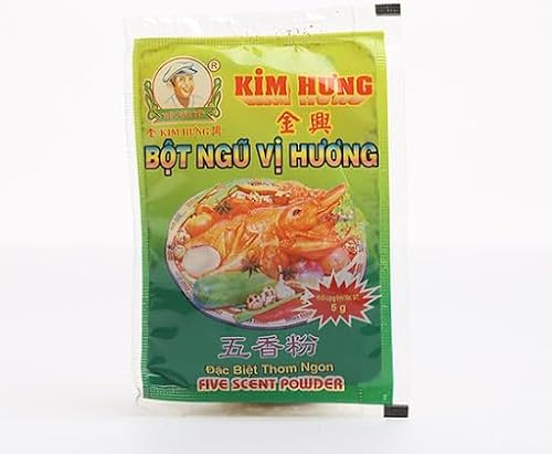 Poudre de cinq épices KIM HUNG - Bot Ngu Vi Huong - 10 Sachets de 5g