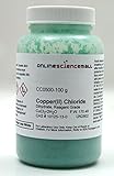 100g of Copper II (cupric) Chloride Crystals, Dihydrate - Reagent Grade