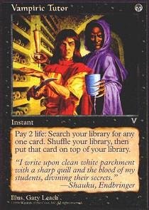 Magic: the Gathering - Vampiric Tutor - Visions