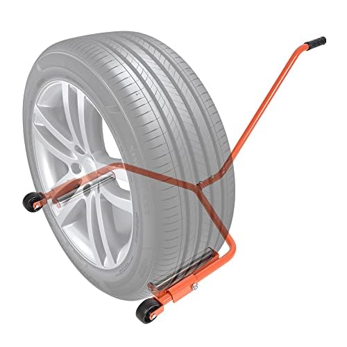 DY015 Portable Tire Wheel Dolly Truck Tire Dolly for Easy Lift Tire Dolly, Wide Tires for Workshop Garage-300 lbs by A A IN - Image 8