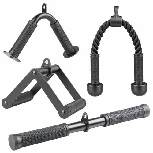 Rubber-Grip Cable Machine Attachments