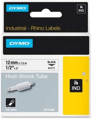 DYM18055 - DYMO Rhino - Tubos termorretráctiles industriales, cinta de casete