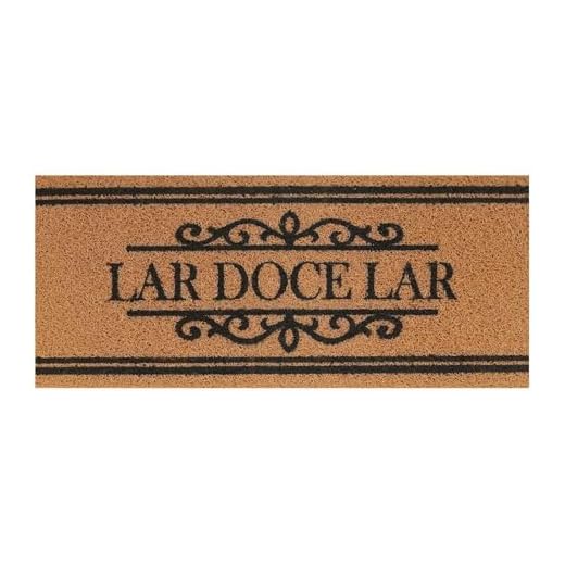 Capacho Vinil Long Lar Doce Lar Kapazi Ouro