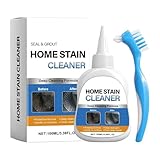 Gel Pulizia Domestica Multiuso, Gel Pulizia Profonda per Intercapedini Piastrelle, per Guarnizioni Lavatrice, Guarnizioni Frigo, Lavello e Uso Bagno (1 Pcs)