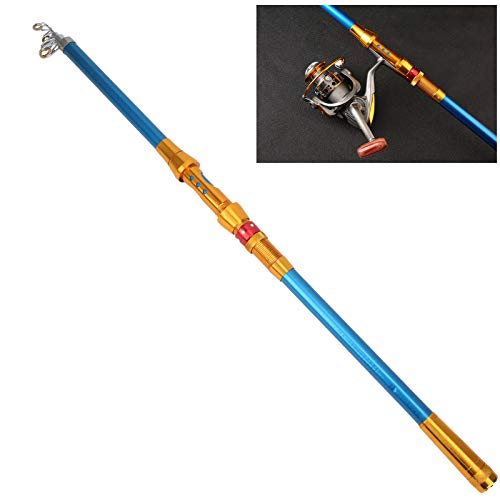 Vara de pesca de fibra de vidro, vara de pesca de 1,8 m, fibra de vidro para amante da pesca Pesca n