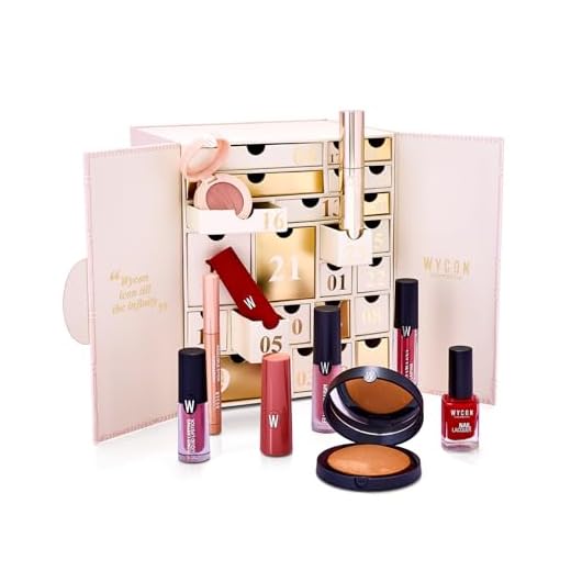 WYCON Cosmetics A BEAUTY TALE Calendario dell'Avvento 2024 con 24 Prodotti di Bellezza Premium Full-size Formato Intero, Idea confezione regalo