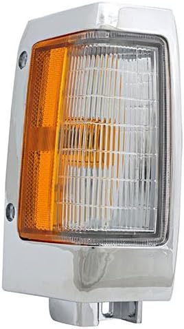 For Nissan D21 Corner Light Lamp 1990 1991 1992 1993 1994 1995 1996 1997 Chrome Trim Passenger Right Side
