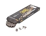 Günstige schwarze Kette mit 420er Teilung und 140 Gliedern