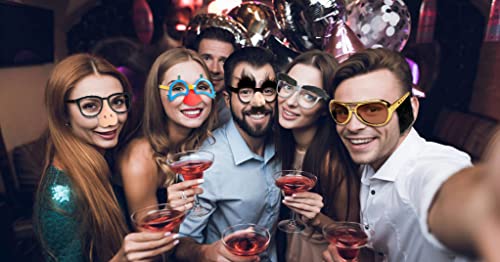 Ocean Line Halloween Glasses - 6 Pairs Fun Halloween Costume Party Favors4