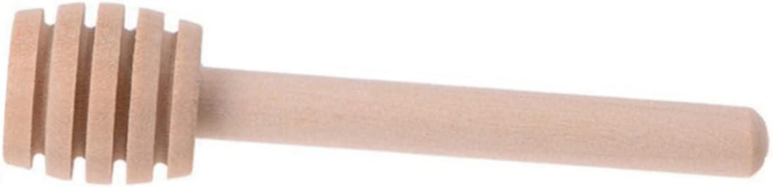 20Pcs 8cm Mini Wooden Honey Dippers for Honey Jar Syrup image 2