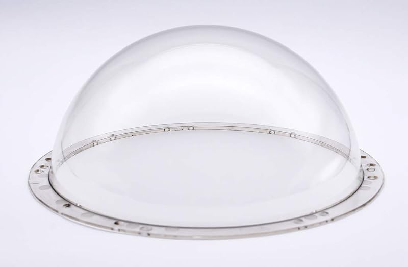Cúpula Transparente para Câmera CCTV JMX em Acrílico, Modelo JMX-09, 22,86 cm